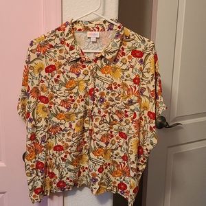 Button Down LulaRoe Blouse